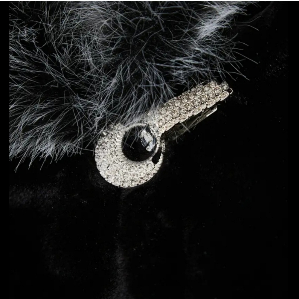COPY - Women Casual Faux Mink Fur Coat With Fox Fur Collar Knitted Polyester Fa… - Picture 6 of 7